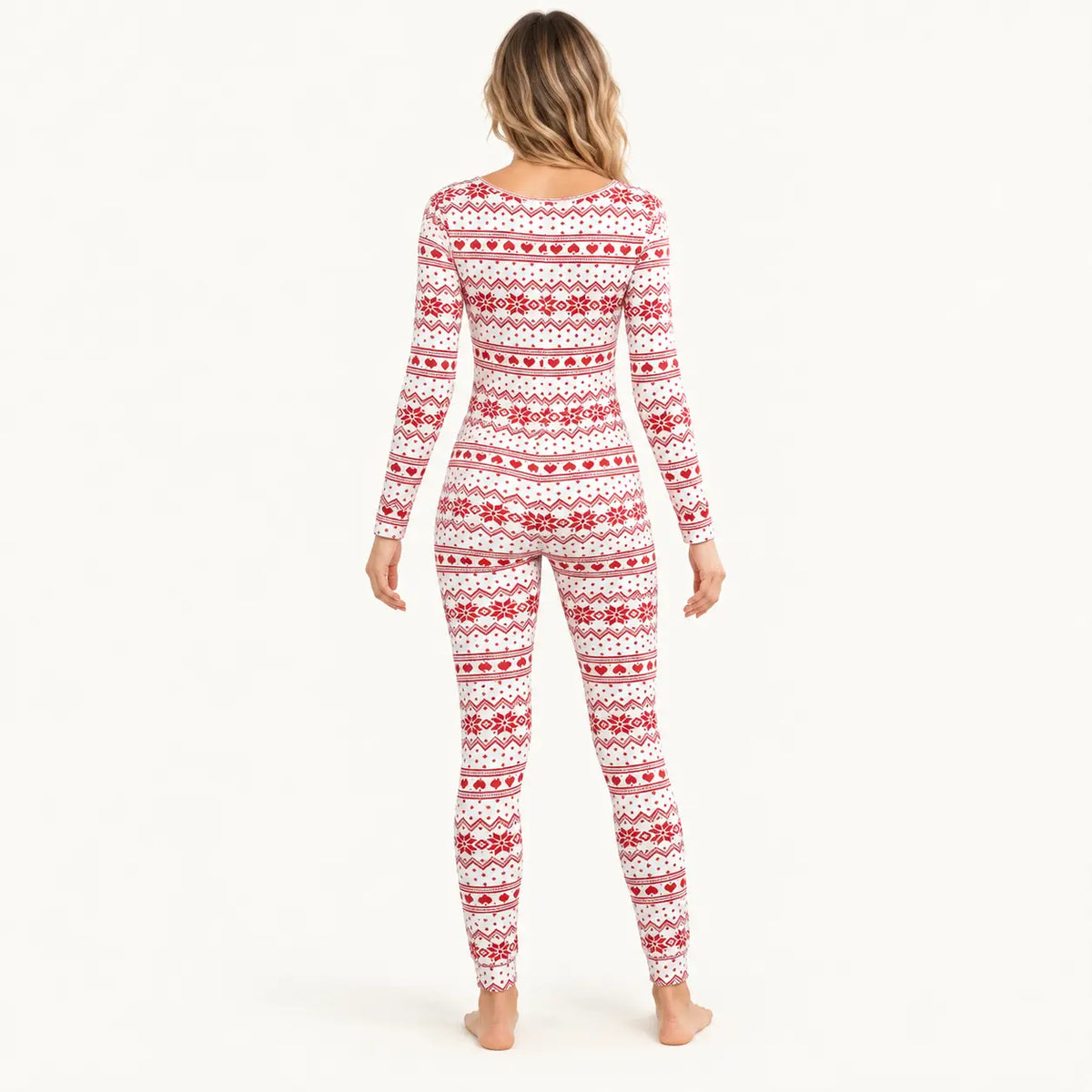 Combinaison Pyjama Motif Noël – vue 2 | le Juste Pyjama