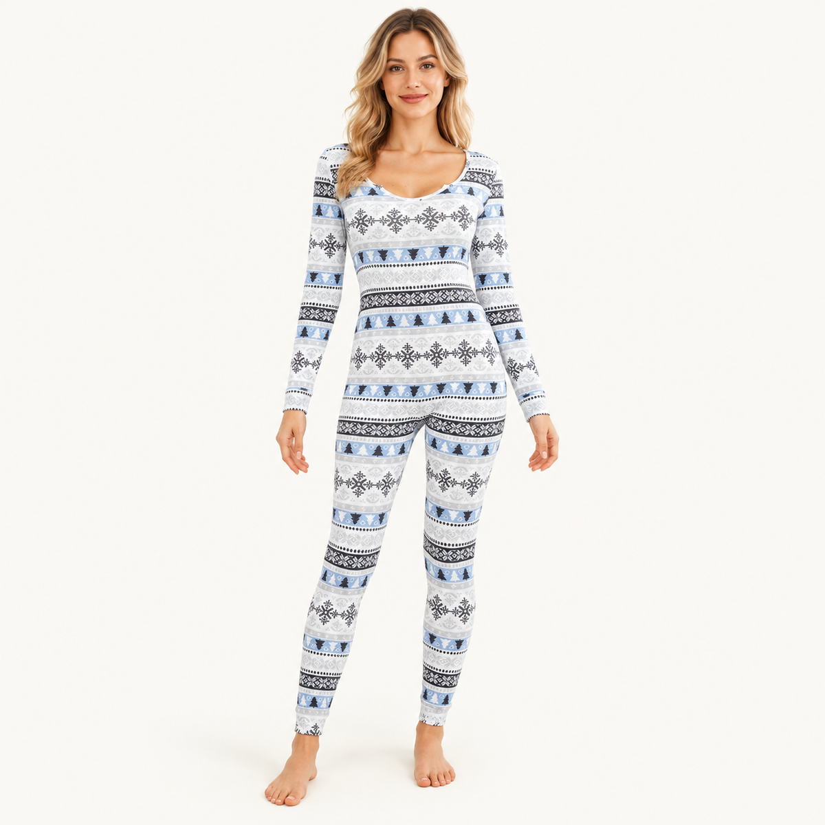 Combinaison Pyjama Motif Noël – vue 7 | le Juste Pyjama