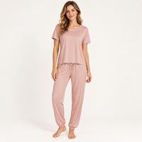 Ensemble De Pyjama Manches Courtes Pantalon Deux Pièces | le Juste Pyjama
