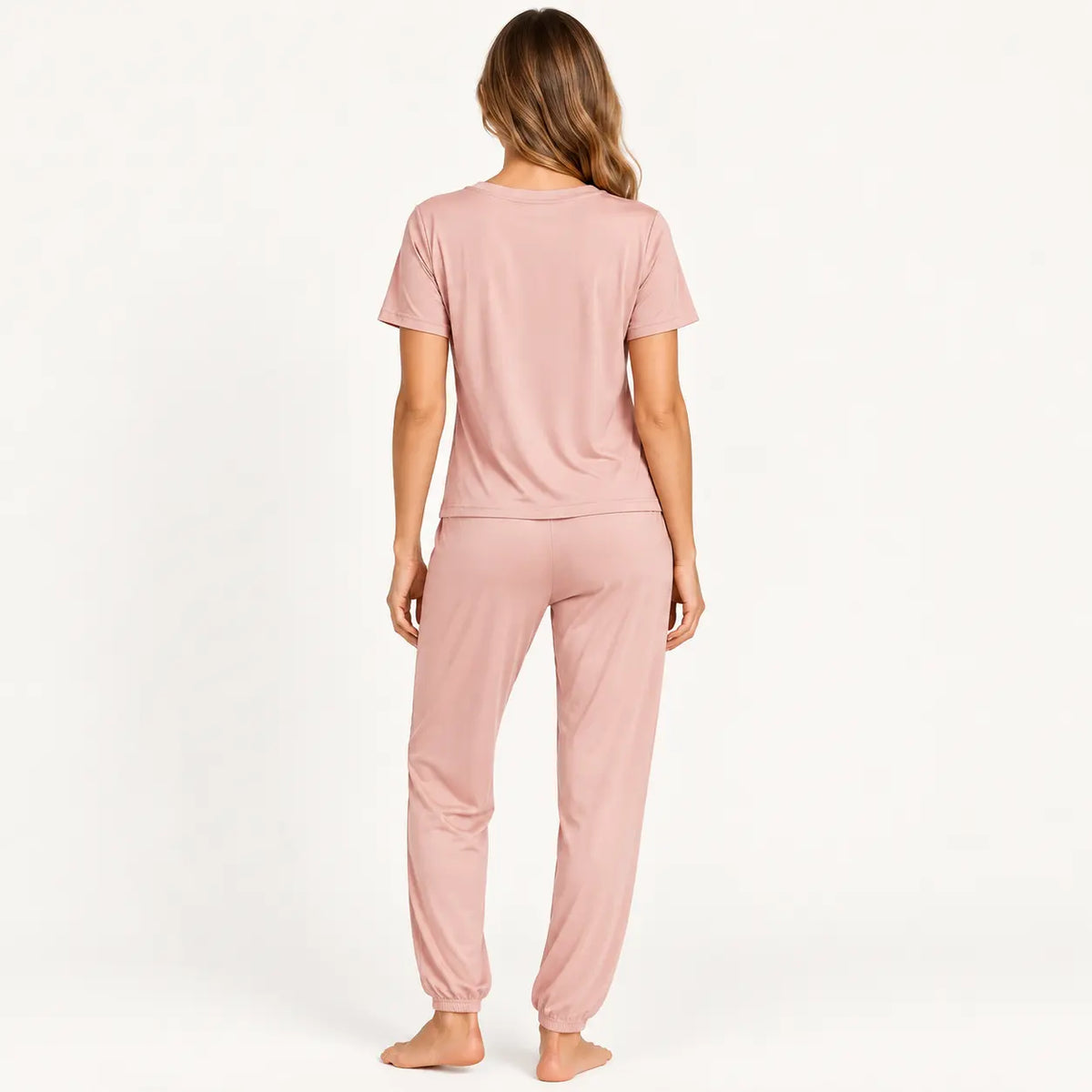 Ensemble De Pyjama Manches Courtes Pantalon Deux Pièces – vue 2 | le Juste Pyjama