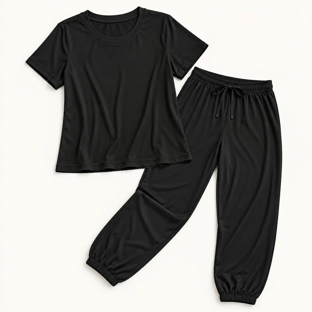 Ensemble De Pyjama Manches Courtes Pantalon Deux Pièces – vue 6 | le Juste Pyjama