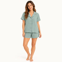 Ensemble Pyjama Short Gaufré | le Juste Pyjama