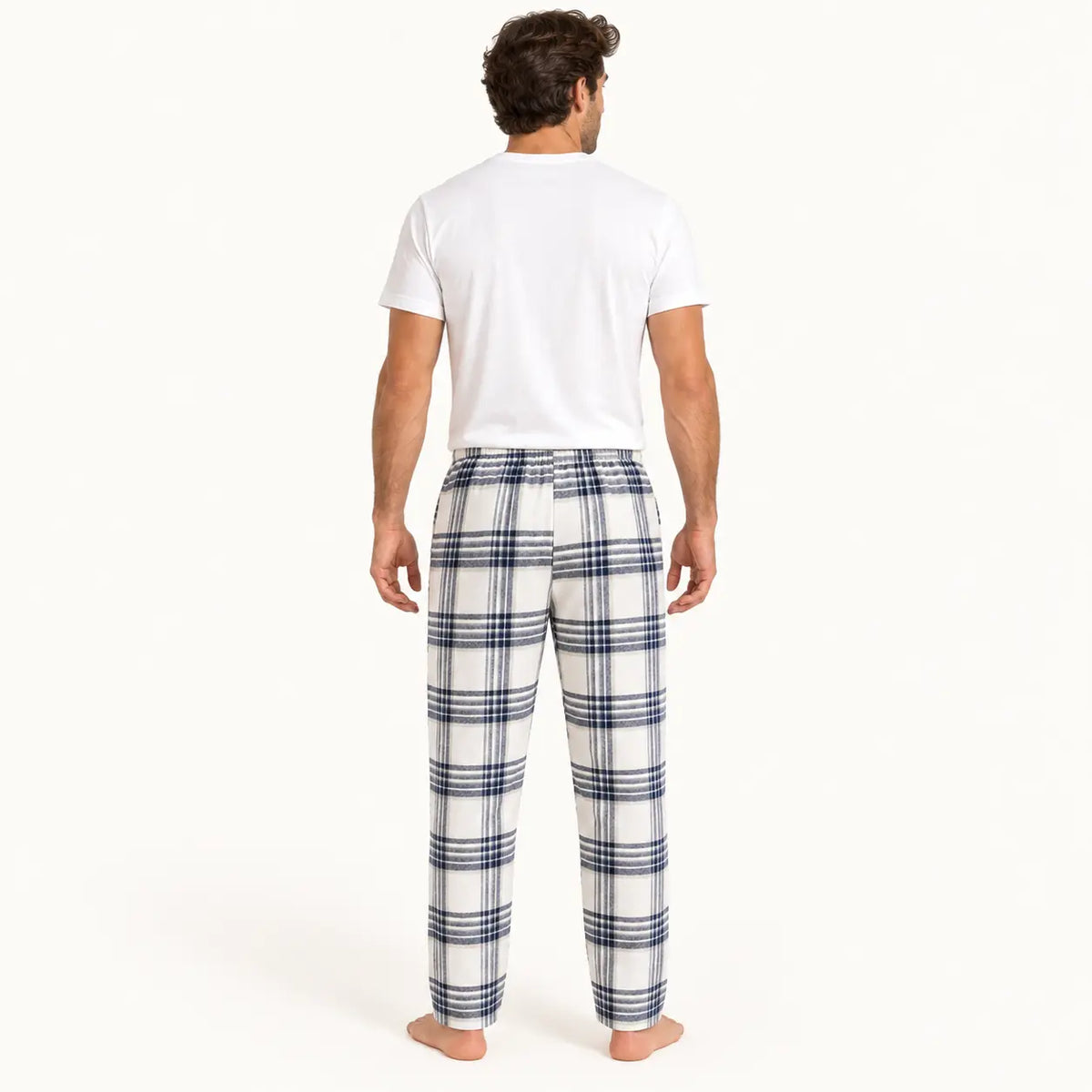 Pantalon De Pyjama À Carreaux Léger – vue 2 | le Juste Pyjama