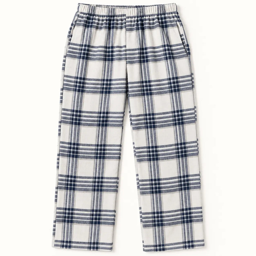 Pantalon De Pyjama À Carreaux Léger – vue 5 | le Juste Pyjama