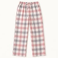 Pyjama En Coton À Carreaux coloris rose | le Juste Pyjama