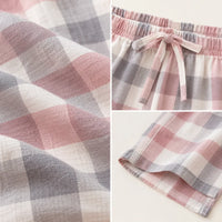 Pyjama En Coton À Carreaux – vue 4 | le Juste Pyjama