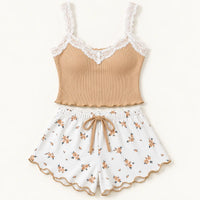 Pyjama En Dentelle Floral – vue 6 | le Juste Pyjama