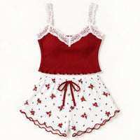Pyjama En Dentelle Floral – vue 4 | le Juste Pyjama