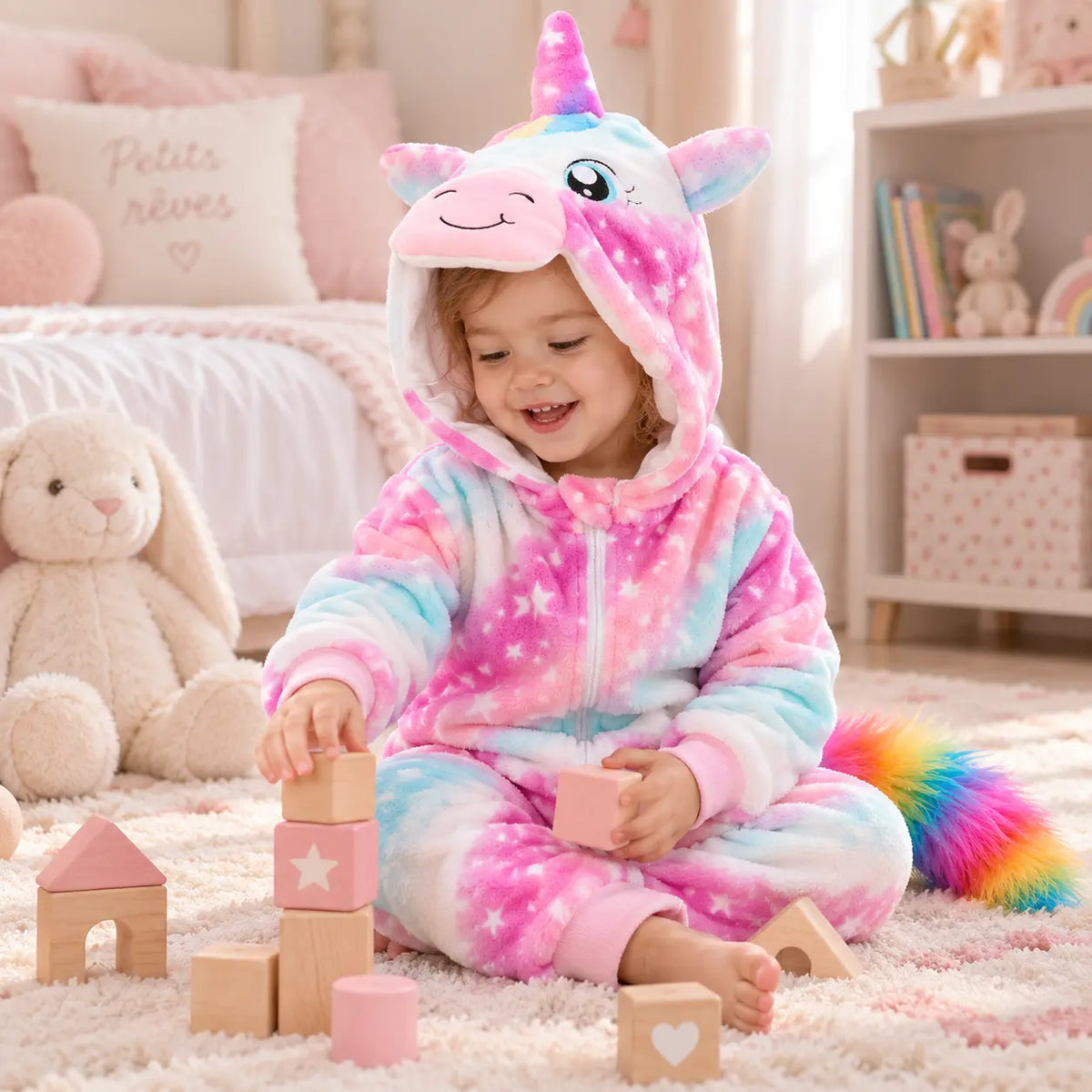 Pyjama En Flanelle Motif Animal – vue 3 | le Juste Pyjama