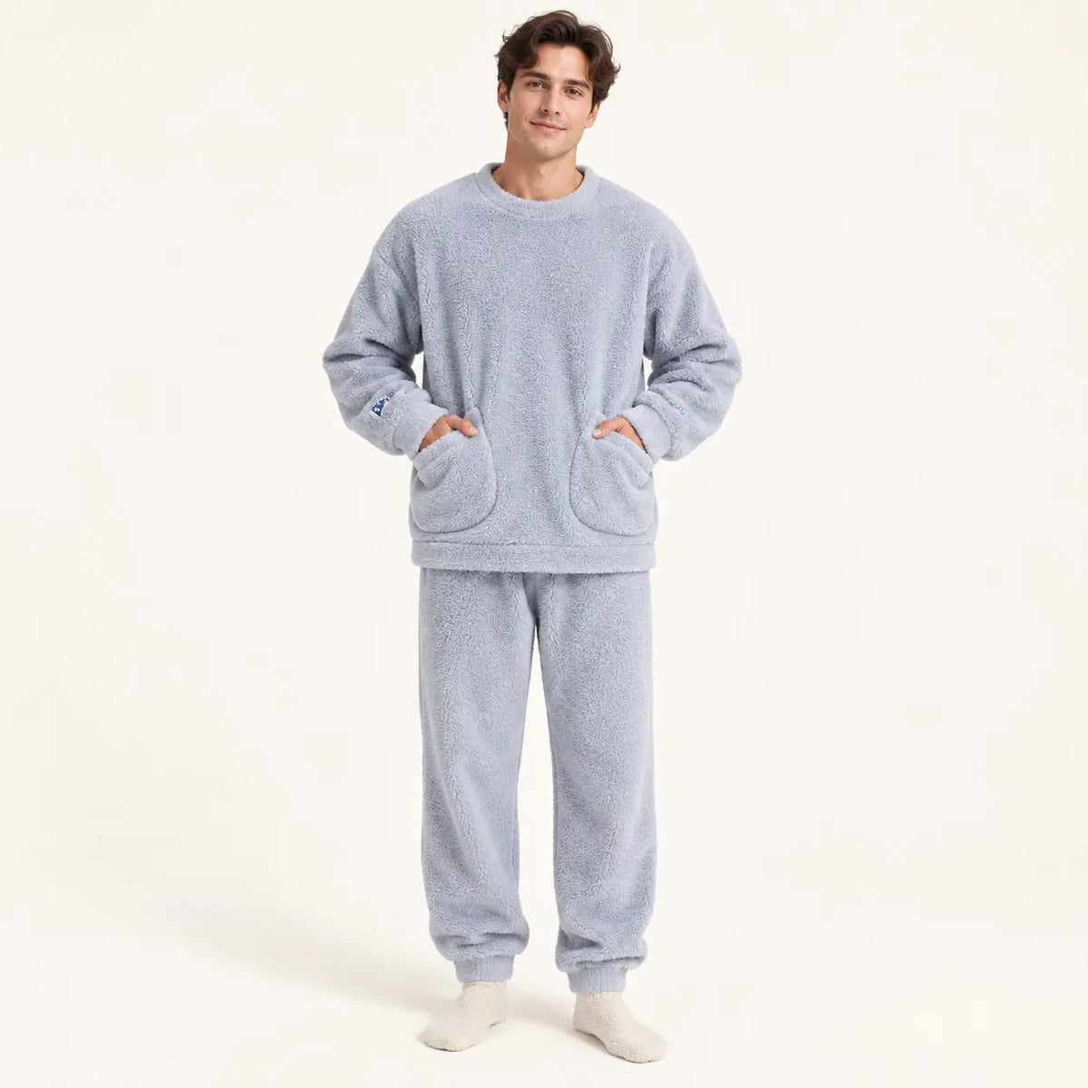 Pyjama En Velours De Corail Pour Homme | le Juste Pyjama