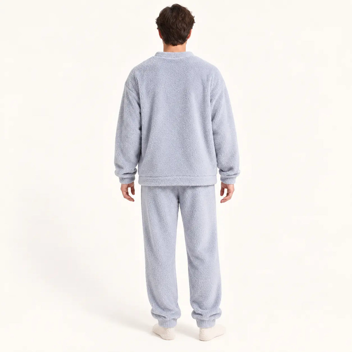 Pyjama En Velours De Corail Pour Homme – vue 2 | le Juste Pyjama