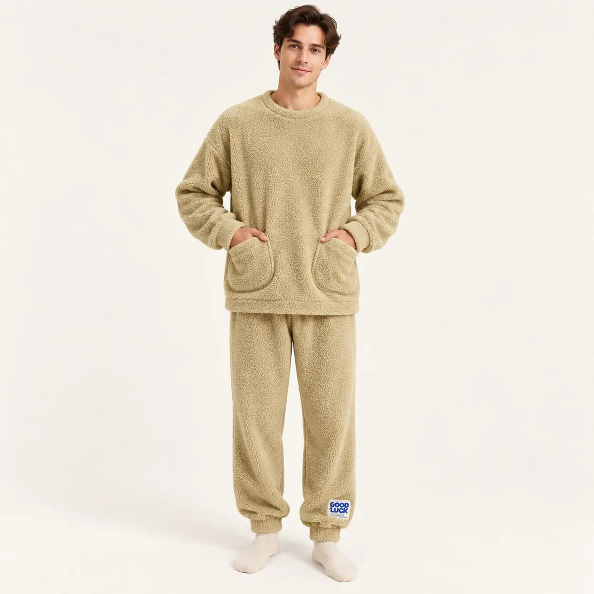 Pyjama En Velours De Corail Pour Homme – vue 5 | le Juste Pyjama