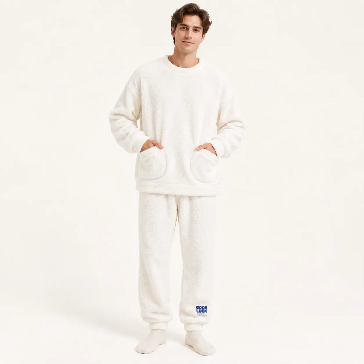 Pyjama En Velours De Corail Pour Homme – vue 7 | le Juste Pyjama