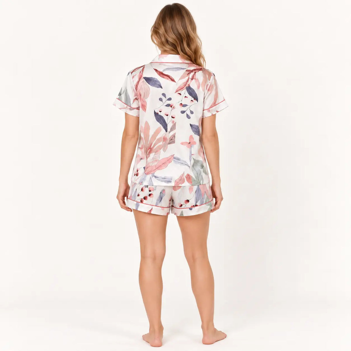 Pyjama En Viscose Imprimé – vue 2 | le Juste Pyjama