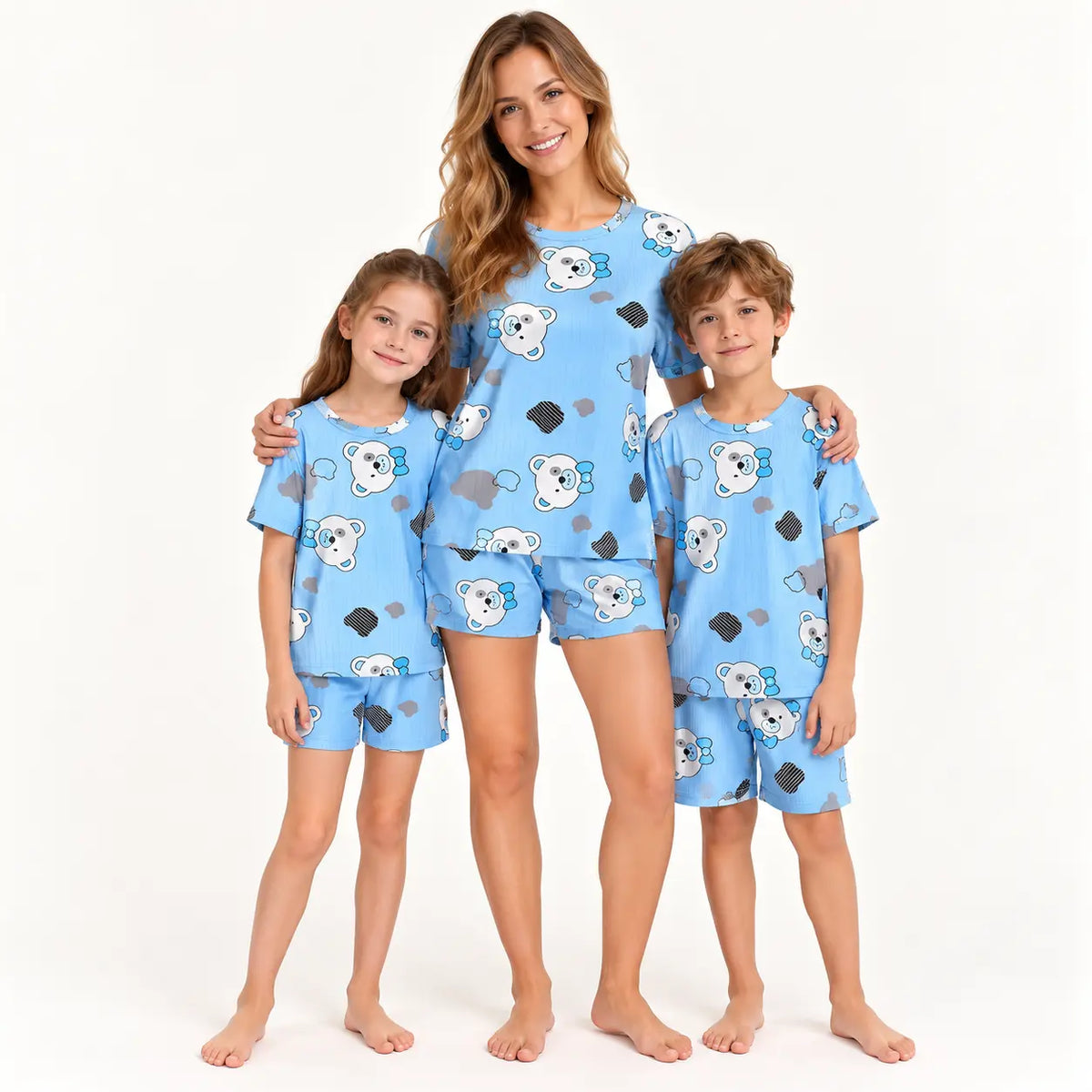 Pyjama Ensemble D'Été Bleu | le Juste Pyjama