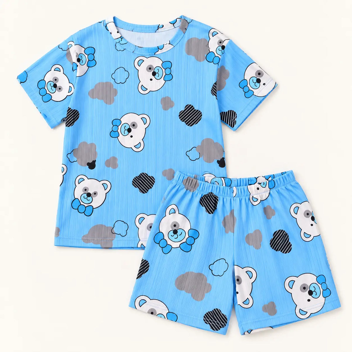 Pyjama Ensemble D'Été Bleu – vue 6 | le Juste Pyjama