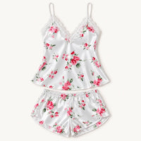 Pyjama Femme 2 Pièces À Imprimé Floral, Col V – vue 4 | le Juste Pyjama
