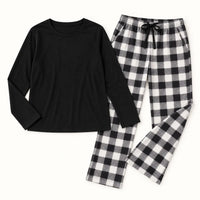 Pyjama Polaire À Carreaux – vue 8 | le Juste Pyjama