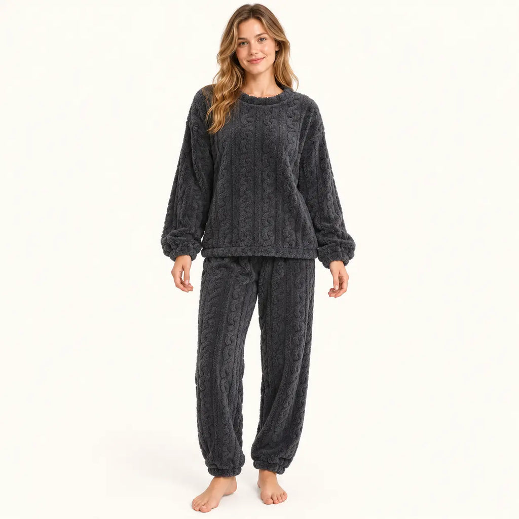Pyjama Polaire Femme Torsadé | le Juste Pyjama
