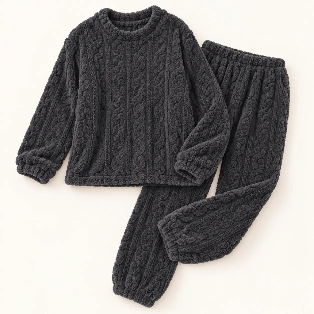 Pyjama Polaire Femme Torsadé – vue 5 | le Juste Pyjama