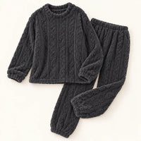 Pyjama Polaire Femme Torsadé – vue 5 | le Juste Pyjama