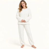 Pyjama Polaire Femme Torsadé – vue 7 | le Juste Pyjama