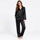 Pyjama Rayonne En Satin Col Tailleur | le Juste Pyjama