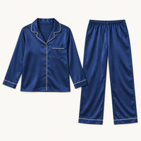 Pyjama Satin Manches Longues – vue 5 | le Juste Pyjama