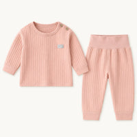 Pyjama Bébé Coton Côtelé Uni Deux Pièces – vue 8 | le Juste Pyjama