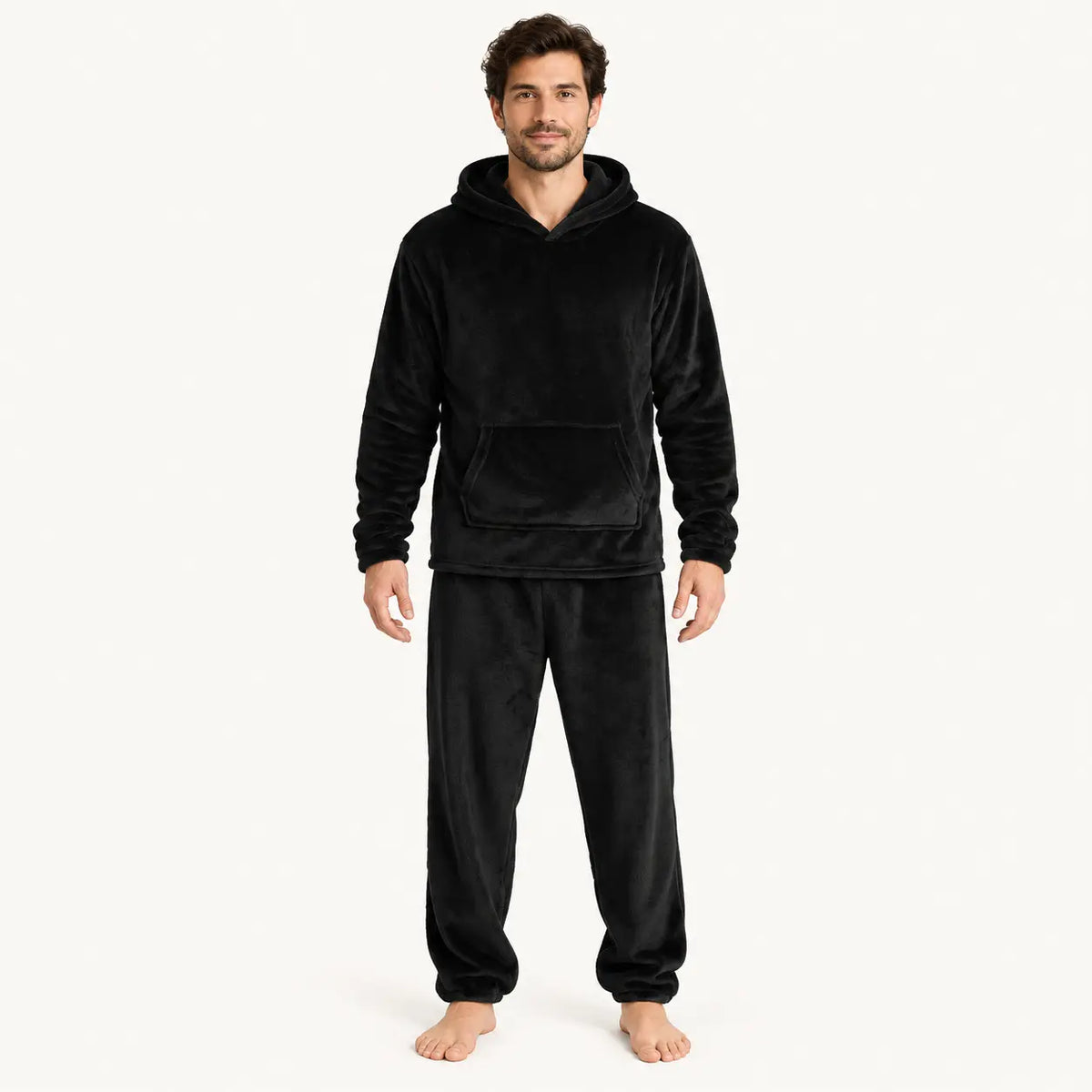 Pyjama Capuche Homme En Polaire | le Juste Pyjama