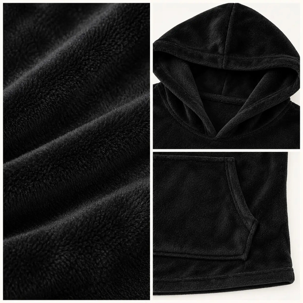 Pyjama Capuche Homme En Polaire – vue 4 | le Juste Pyjama
