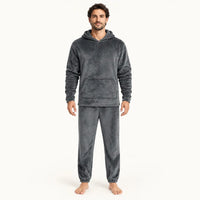 Pyjama Capuche Homme En Polaire – vue 6 | le Juste Pyjama