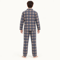 Pyjama À Carreaux Homme En Coton – vue 2 | le Juste Pyjama