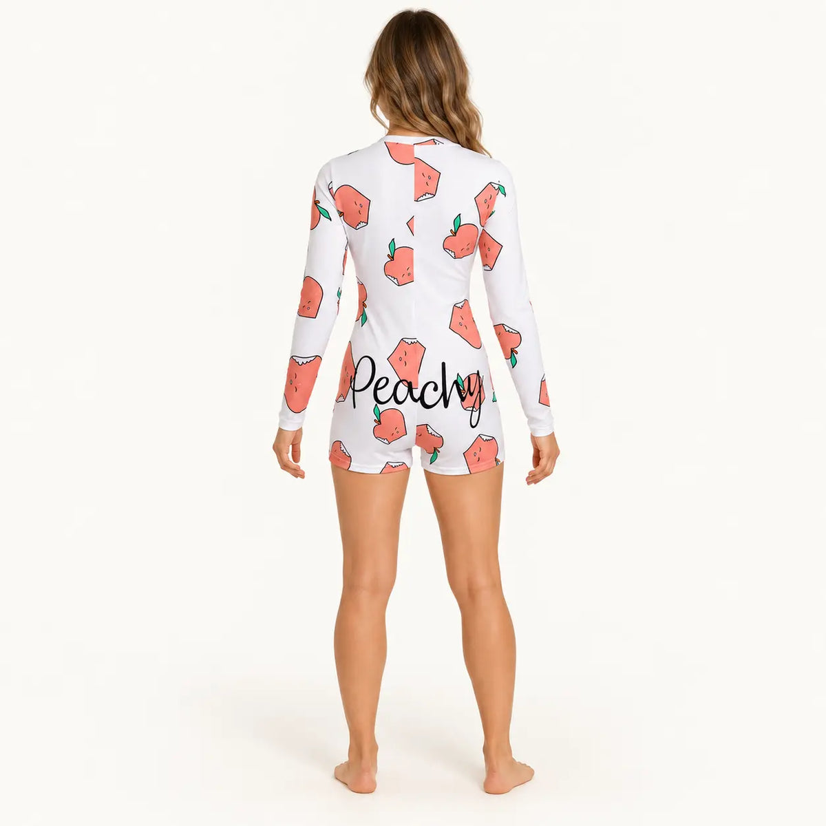Pyjama Combi-Short De Nuit Moulant – vue 2 | le Juste Pyjama