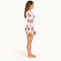 Pyjama Combi-Short De Nuit Moulant – vue 3 | le Juste Pyjama
