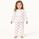 Pyjama En Coton Avec Dentelle Motif Cerises | le Juste Pyjama