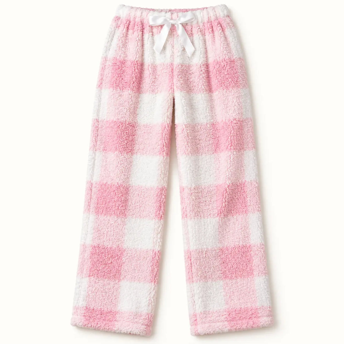 Pyjama En Polaire À Carreaux – vue 5 | le Juste Pyjama