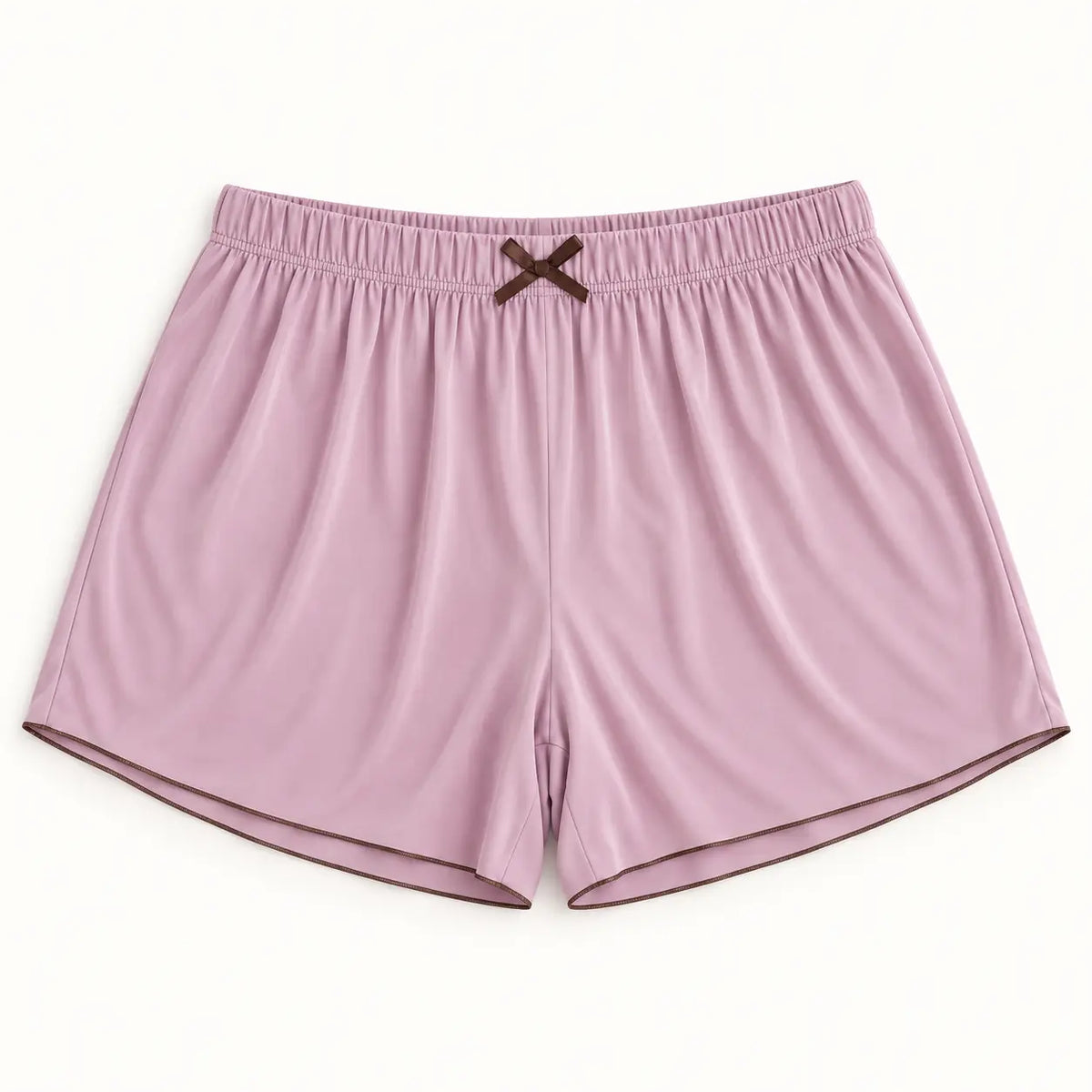 Pyjama En Soie De Glace Taille Élastique – vue 4 | le Juste Pyjama