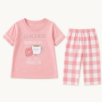 Pyjama Enfant Ado Coton Manches Courtes Été – vue 7 | le Juste Pyjama