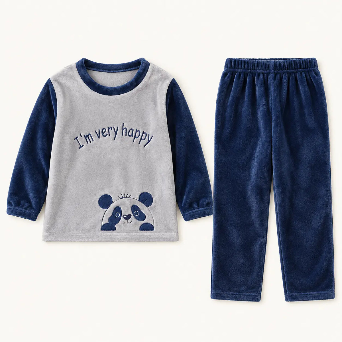 Pyjama Enfant Flanelle Motif Panda Ou Lapin – vue 7 | le Juste Pyjama