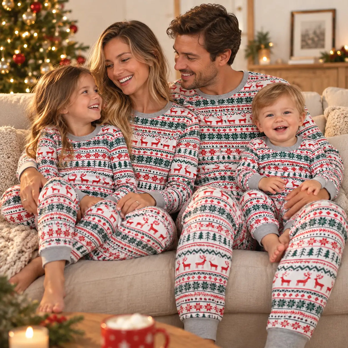 Pyjama Famille Noel Assorti – vue 3 | le Juste Pyjama