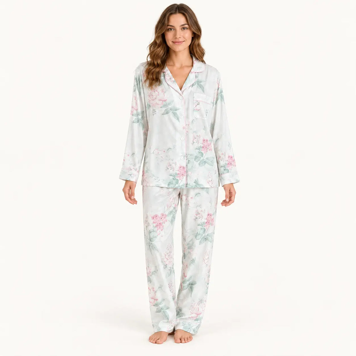 Pyjama Gaze De Coton Floral | le Juste Pyjama