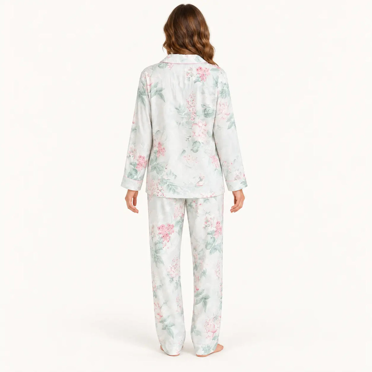 Pyjama Gaze De Coton Floral – vue 2 | le Juste Pyjama