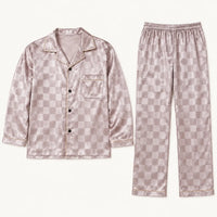 Pyjama Grande Taille Satin – vue 8 | le Juste Pyjama