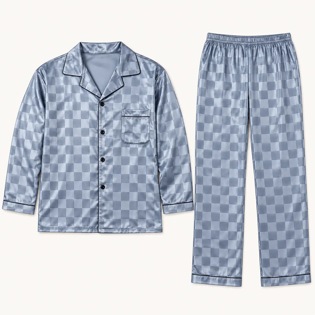 Pyjama Grande Taille Satin – vue 7 | le Juste Pyjama