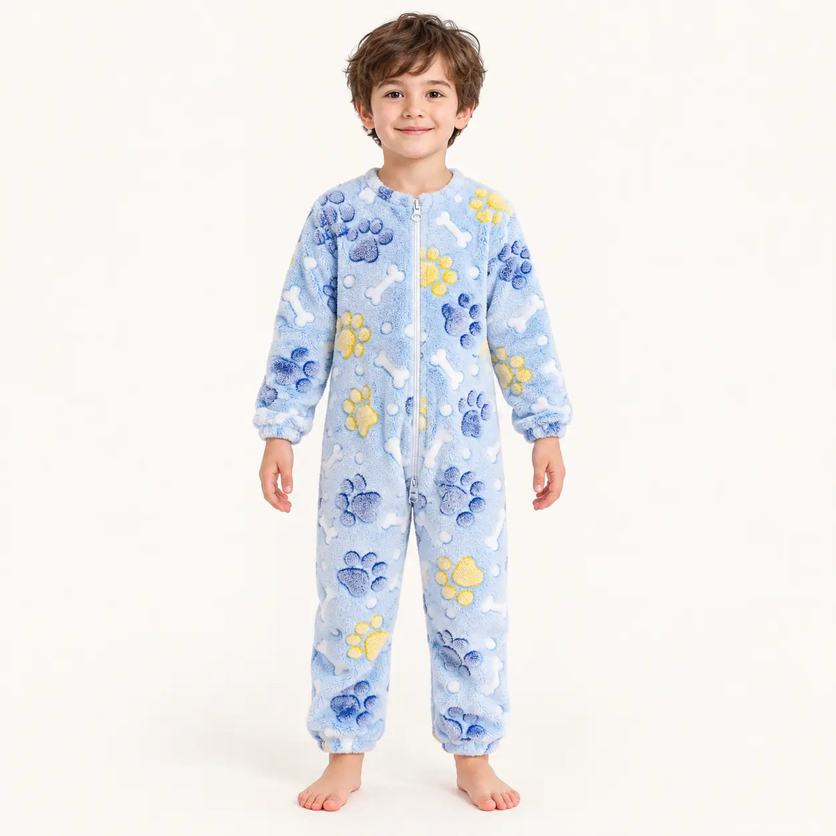 Pyjama Hiver Garcon Combinaison Polaire | le Juste Pyjama