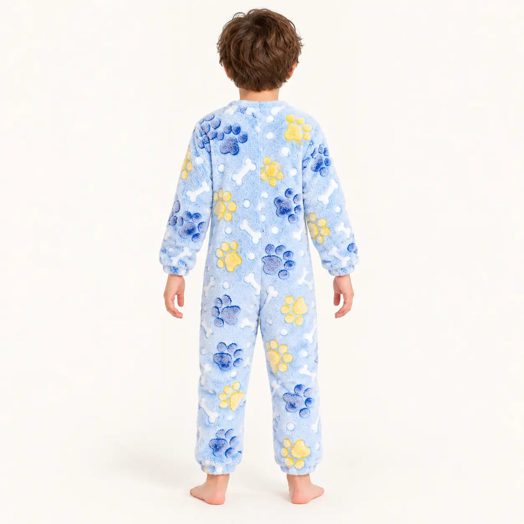 Pyjama Hiver Garcon Combinaison Polaire – vue 3 | le Juste Pyjama
