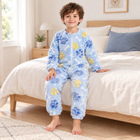 Pyjama Hiver Garcon Combinaison Polaire – vue 4 | le Juste Pyjama