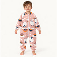 Pyjama Hiver Garcon Combinaison Polaire – vue 2 | le Juste Pyjama