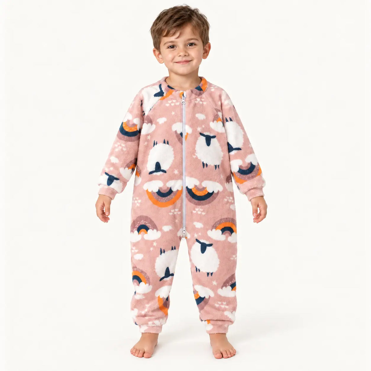 Pyjama Hiver Garcon Combinaison Polaire – vue 2 | le Juste Pyjama